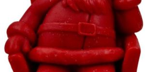 Santa Claus Shape Wax Candle