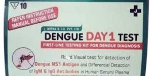 Card Rapid J Mitra Dengue Day 1 Test Kit