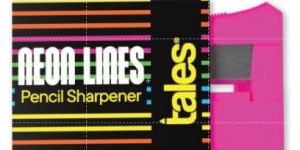 Tales Neon Lines Pencil Sharpener