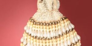 Ladies Beige They Shay Potli Hand Bag