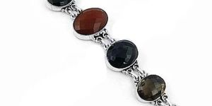 Gemstone Silver Bracelets