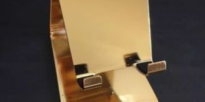 Golden Finish Mobile Stand
