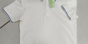 Mens Polo Neck T Shirt