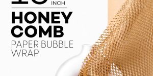 15inch X 250 Mtr 80 GSM Honeycomb Paper Bubble Wrap
