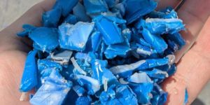 HDPE Blue Drum Regrind
