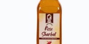 250 Ml Organic Rose Sharbat