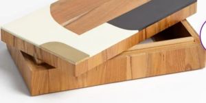 Wooden Resin Jewelry Box