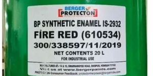 Berger BP Synthetic Enamel Fire Red Paint