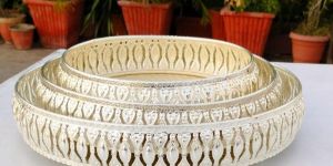 Silver Dry Fruit Tray