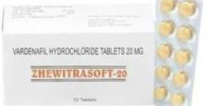 Zhewitra Soft 20mg Tablets