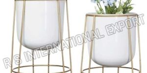 RS-0946 Metal Planter Set