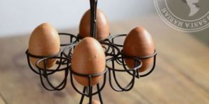 Iron Wire Egg Holder
