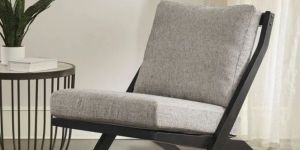 Armless Wide Slipper Chair