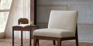 Mid-Century Slipper Chair