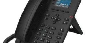 Black Clixxo IPX 940 SIP Phone/VOIP Phone