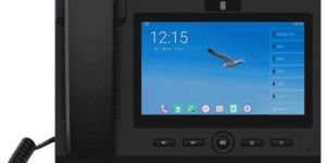 Black Clixxo IPX V20 Android IP Video Phone