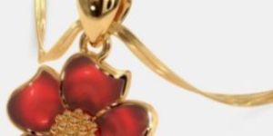 916 the Fiery Passion Womens Pendant