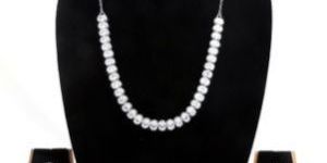 925 Sterling Silver Womens Chain Pendant Set