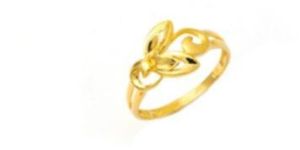 Glorious 22 Karat Ladies Gold Ring