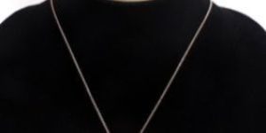 Womens Light Weight Chain Pendant Earring Set