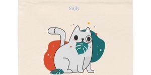 Printed Canvas Pouches