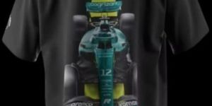 Aston Martin Oversized Boys T-shirt