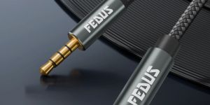 FEDUS 3.5 Mm Male to Female Aux Extension Audio Cable