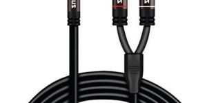 Fedus Rca Cable to Male Audio Adapter