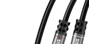 FEDUS L-Shape Aux to RCA Cable RCA to 3.5mm Cable