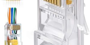 FEDUS RJ45 Cat6 Pass-Through Connector RJ45 Ends