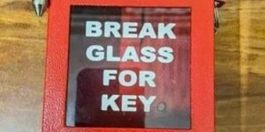 Break Glass for Key