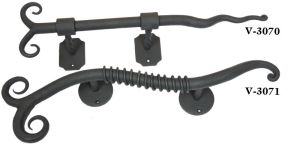 HAND FORGED PULL Door HANDLE 55507