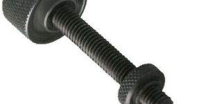 Black Knurled Clamping Knobs