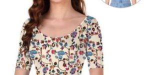 Readymade Printed Blouse Stretchable