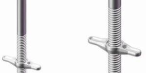 Mild Steel Galvanized Scaffolding Adjustable Thread Rod Screw Base Jack