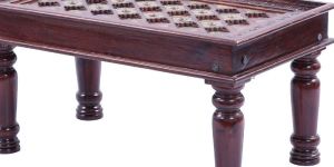 Bakra Tile Work Wooden Coffee Table