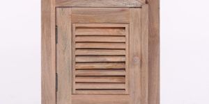 Wooden Cottage Nightstand Bed Side Table