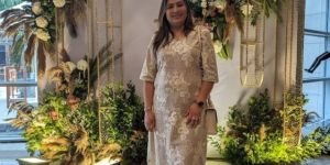 Linen Embroidery Women Dress