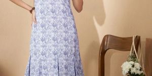 Printed Light Weight Women Cotton Dress