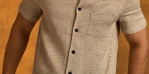 ZigZag Groove Mens Cotton T- Shirt