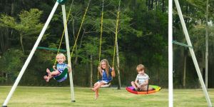 FAMILY SWING WITH ROOF (H-10FT)