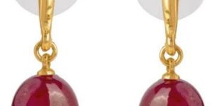 Ravishing Ruby Women Drop Earring