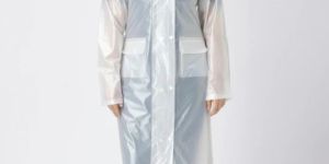ZEEL GIRL RIDER WHITE RAINCOAT AZ08