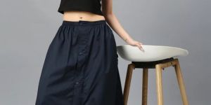 ZEEL NAVY BLUE WATERPROOF SKIRT