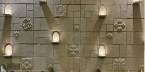 Jharokha 3D Pattern Natural Stone Wall Cladding