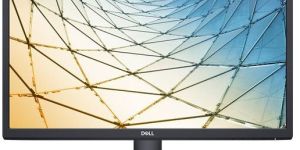 Black 22 Inch Dell SE2222H Monitor