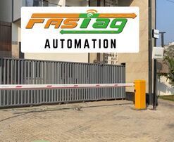 Boom Barrier with Fast-Tag Entry