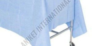 Blue Cotton Back Table Cover