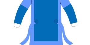 WRAPAROUND REINFORCED SURGICAL GOWN