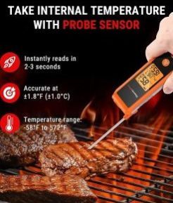 2in1 Digital Infrared and Probe Food Thermometer ThermoPro TP420